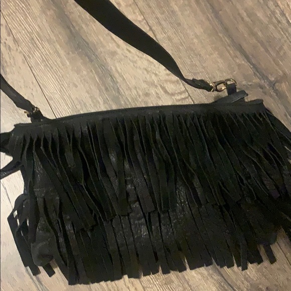 Fringe leather purse - Picture 3 of 7